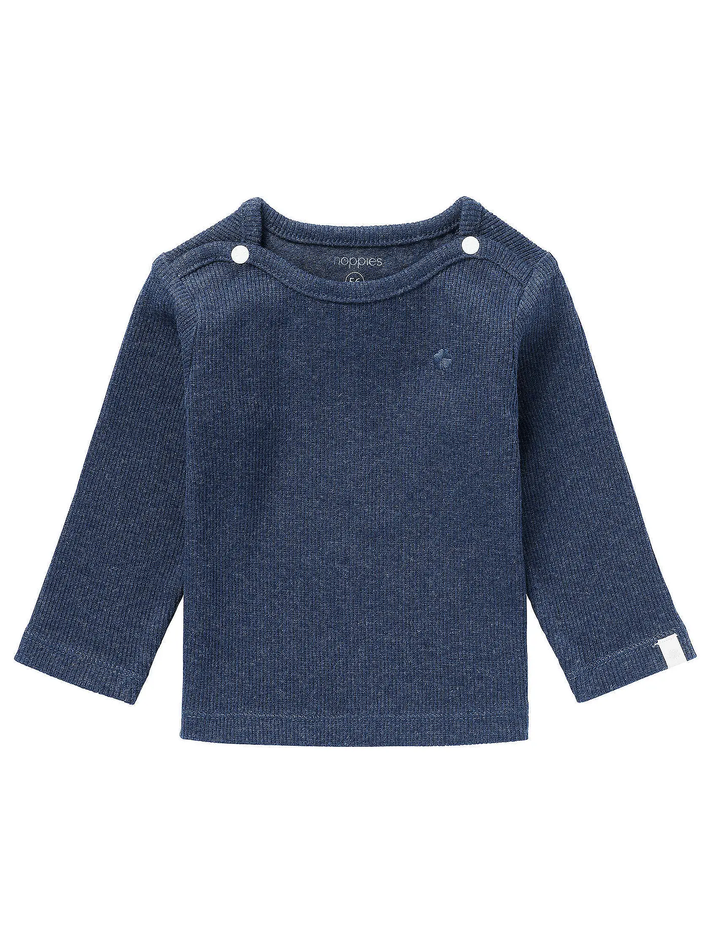 NOPPIES | Baby Langarmshirt NATAL | blau